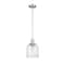 Z-Lite Kinsley 1 Light Pendant, Brushed Nickel And Clear Seeded 340P8-BN - alternate 4